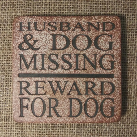 Unbranded Other - NWOT Ceramic Dog Plaque/Trivett